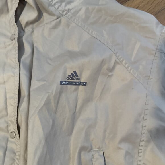 Adidas Stella McCartney Sand Barricade Women's Tennis Jacket Size Small - Picture 3 of 8
